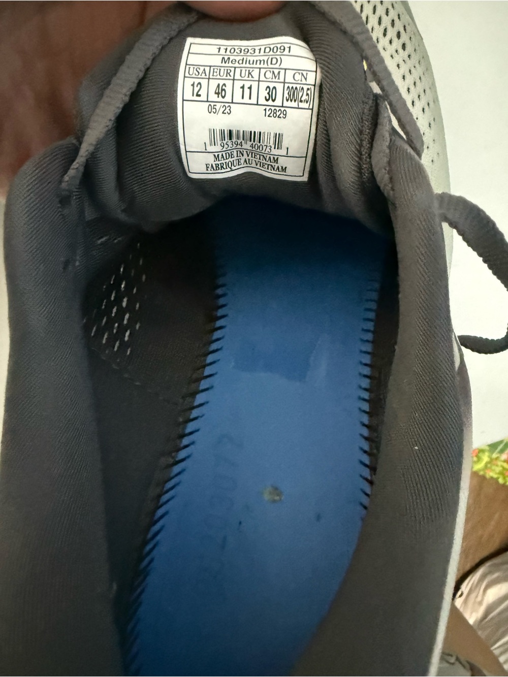 Brooks Gray and Lime Men's Running Shoes - Picture 5 of 5